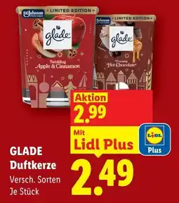 Lidl GLADE Duftkerze Angebot