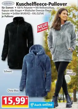 Norma ElleNor Kuschelfleece-Pullover Angebot