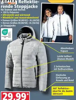 Norma TopTex Sport Reflektierende Steppjacke Angebot
