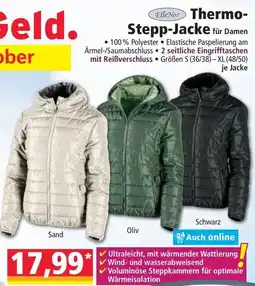Norma Thermo-Stepp-Jacke für Damen Angebot