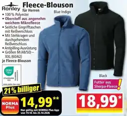 Norma Ronley Fleece-Blouson Angebot