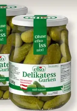 MPreis Efko Delikatess Gurken Angebot