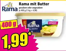 Norma Rama mit Butter Angebot
