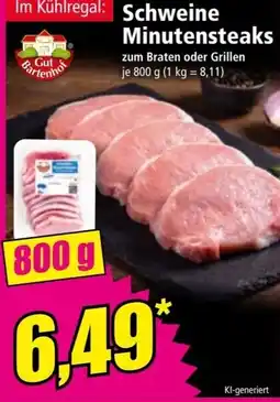 Norma Schweine Minutensteaks Gut Bartenhof Angebot