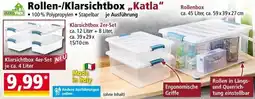 Norma TOPTEX Rollen-/Klarsichtbox „Katla“ Angebot