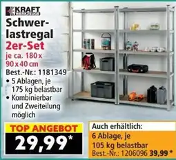 Norma Schwerlastregal 2er-Set Angebot