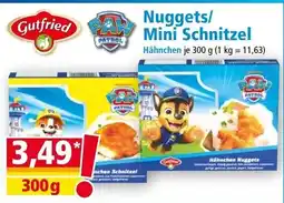Norma Gutfried Nuggets/Mini Schnitzel Hähnchen Angebot