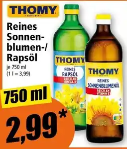 Norma THOMY Reines Sonnenblumen-/Rapsöl Angebot