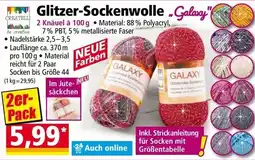 Norma Glitzer-Sockenwolle Galaxy Angebot