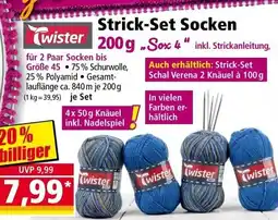 Norma Strick-Set Socken Angebot