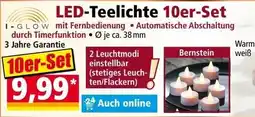 Norma LED-Teelichte I-GLOW Angebot