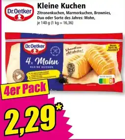 Norma Dr.Oetker Kleine Kuchen Angebot
