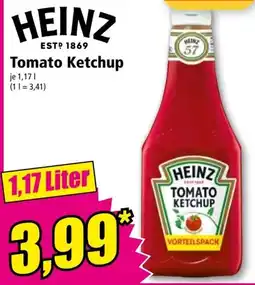 Norma Heinz Tomato Ketchup Angebot