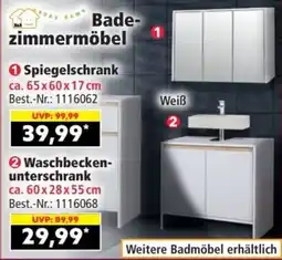 Norma Badezimmermöbel Angebot
