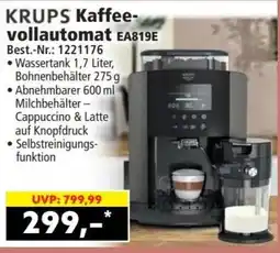 Norma KRUPS Kaffeevollautomat EA819E Angebot