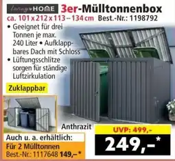 Norma lovingHOME 3er-Mülltonnenbox Angebot