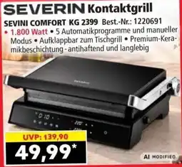 Norma SEVERIN Kontaktgrill SEVINI COMFORT KG 2399 Angebot