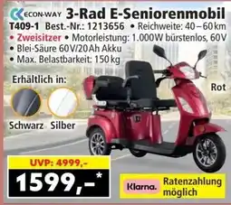 Norma ECON-WAY 3-Rad E-Seniorenmobil T409-1 Angebot