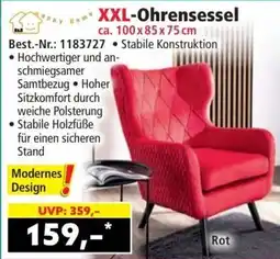 Norma XXL-Ohrensessel Angebot