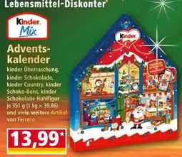 Norma Kinder Mix Adventskalender Angebot