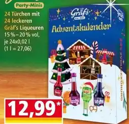 Norma Gräf's Liqueure Adventskalender Angebot