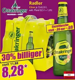 Norma Radler Citrus Ottakringer Angebot