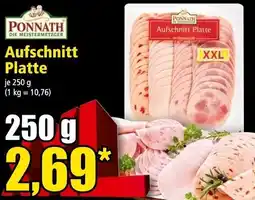 Norma Ponnath Aufschnitt Platte Angebot
