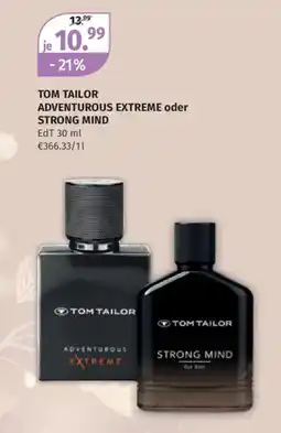 Müller Tom Tailor Adventurous Extreme oder Strong Mind Angebot