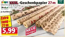 Norma XXXL-Geschenkpapier Angebot