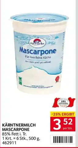 Transgourmet Kärntnermilch Mascarpone Angebot