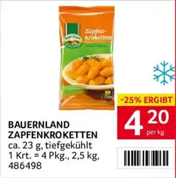 Transgourmet Bauernland Zapfenkroketten Angebot
