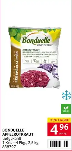 Transgourmet Bonduelle Apfelrotkraut Angebot