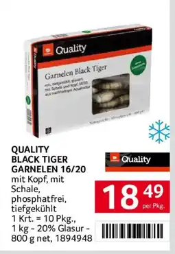 Transgourmet Quality Garnelen Black Tiger Angebot