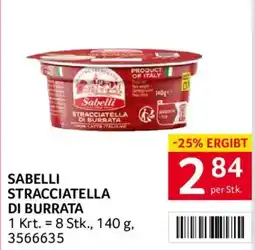 Transgourmet Sabelli Stracciatella di Burrata Angebot