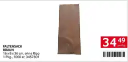 Transgourmet Faltensack Braun Angebot