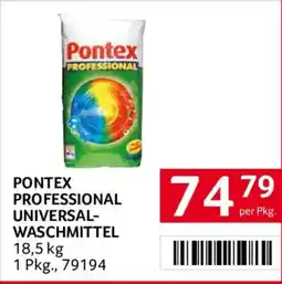 Transgourmet Pontex Professional Universal-Waschmittel Angebot