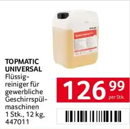 Transgourmet Topmatic Universal Angebot