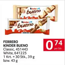 Transgourmet Ferrero Kinder Bueno Angebot