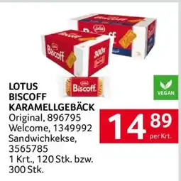 Transgourmet Lotus Biscoff Karamellgebäck Angebot