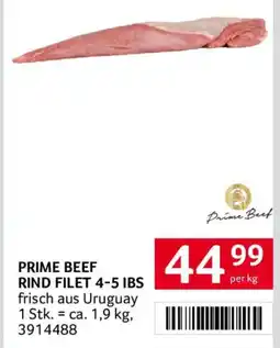 Transgourmet Prime Beef Rind Filet Angebot