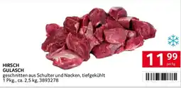 Transgourmet Hirsch Gulasch Angebot