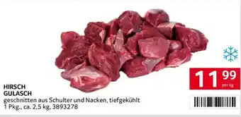 Hirsch Gulasch