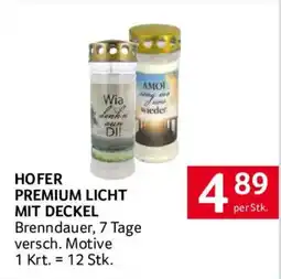 Transgourmet Hofer Premium Licht mit Deckel Angebot