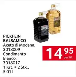 Transgourmet Pickfein Balsamico Angebot