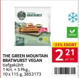 Transgourmet The Green Mountain Bratwurst Vegan Angebot