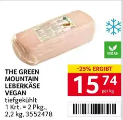 Transgourmet The Green Mountain Leberkäse Vegan Angebot