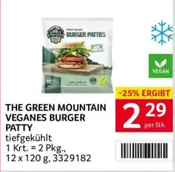 Transgourmet The Green Mountain Veganes Burger Patty Angebot