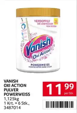 Transgourmet Vanish Oxi Action Pulver Powerweiss Angebot