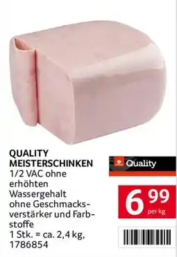 Transgourmet Quality Meisterschinken Angebot