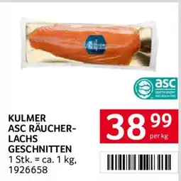 Transgourmet Kulmer ASC Räucher-Lachs Geschnitten Angebot